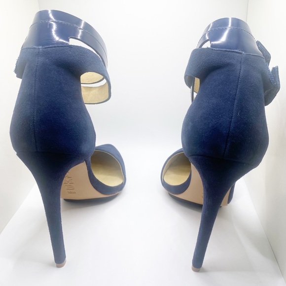 L.A.M.B Navy Blue Oxley II Shoes - Picture 5 of 9